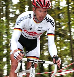 Le champion d'Allemagne Malte Urban